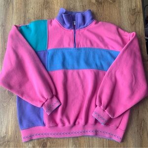 Vintage Northern Spirit 90s 1/4 Zip Pullover Sweatshirt